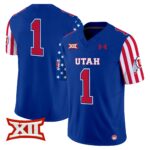 Men’s Utah Utes American Style Vapor Limited Jersey – All Stitched