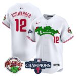 Men’s Phillies Phanatic 2024 NL East Division Champions Vapor Premier Limited Jersey – All Stitched