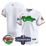 Men’s Phillies Phanatic 2024 NL East Division Champions Vapor Premier Limited Jersey – All Stitched