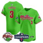 Men’s Phillies Phanatic 2024 NL East Division Champions Vapor Premier Limited Jersey – All Stitched