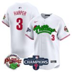 Men’s Phillies Phanatic 2024 NL East Division Champions Vapor Premier Limited Jersey – All Stitched