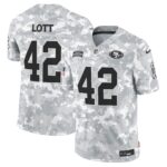 49ers 2024 Salute to Service Vapor Limited Jersey – Arctic Camo – All Stitched