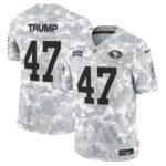 49ers 2024 Salute to Service Vapor Limited Jersey – Arctic Camo – All Stitched