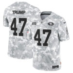 49ers 2024 Salute to Service Vapor Limited Jersey – Arctic Camo – All Stitched