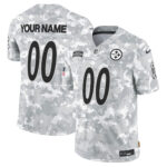 Steelers 2024 Salute to Service Vapor Limited Custom Jersey – Arctic Camo – All Stitched