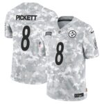 Steelers 2024 Salute to Service Vapor Limited Jersey – Arctic Camo – All Stitched