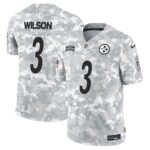 Steelers 2024 Salute to Service Vapor Limited Jersey – Arctic Camo – All Stitched