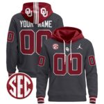 Oklahoma Sooners 2024 Custom Pullover Hoodie