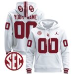 Oklahoma Sooners 2024 Custom Pullover Hoodie