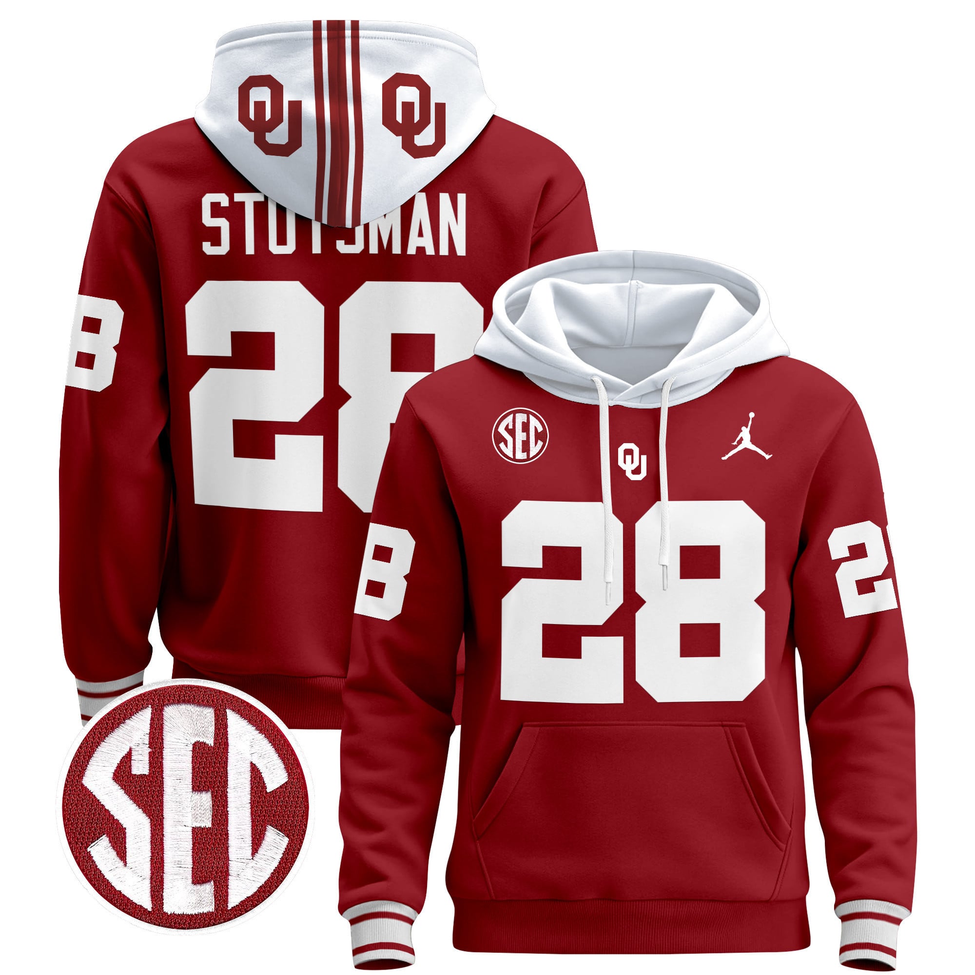 Unisex Oklahoma Sooners 2024 Pullover Hoodie