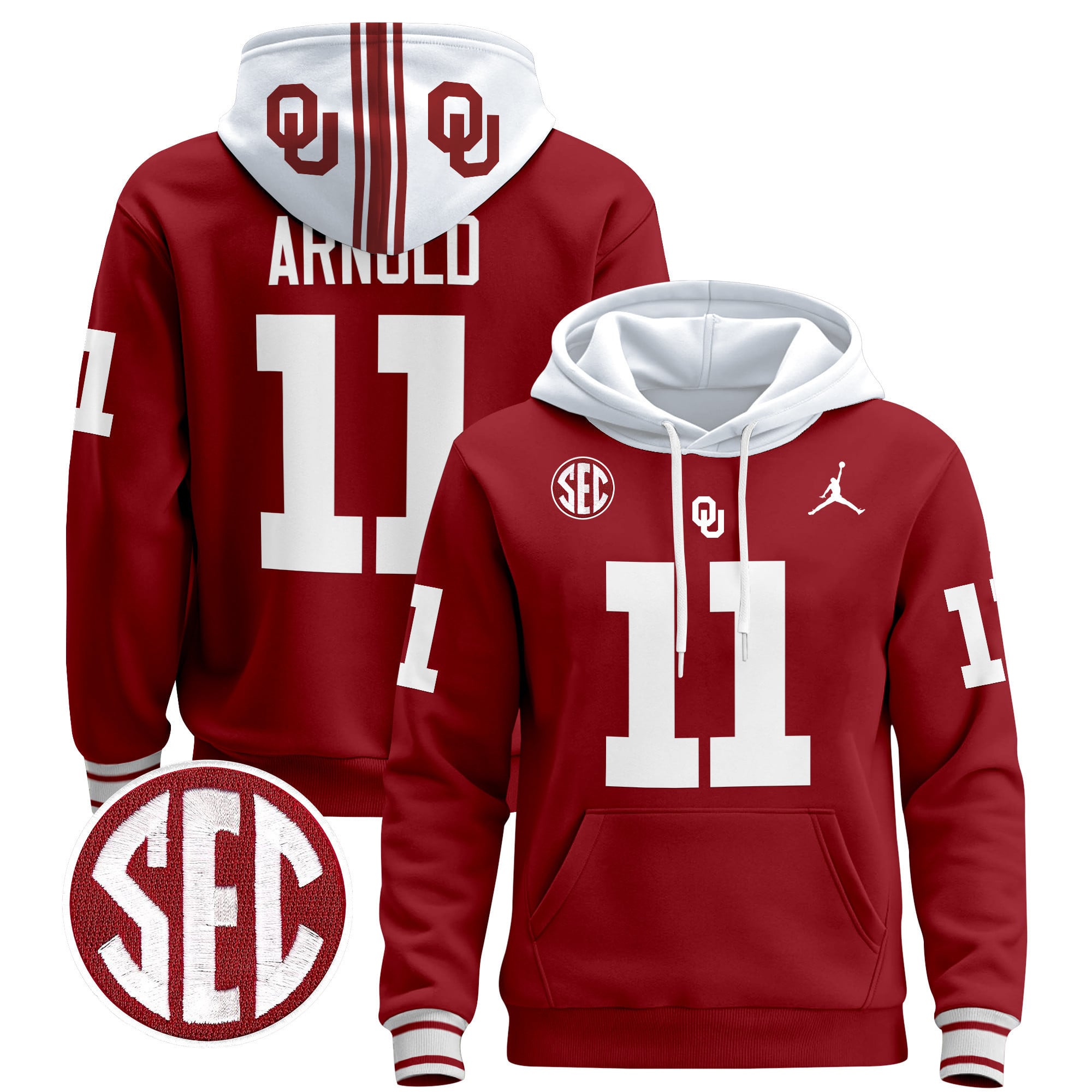 Unisex Oklahoma Sooners 2024 Pullover Hoodie