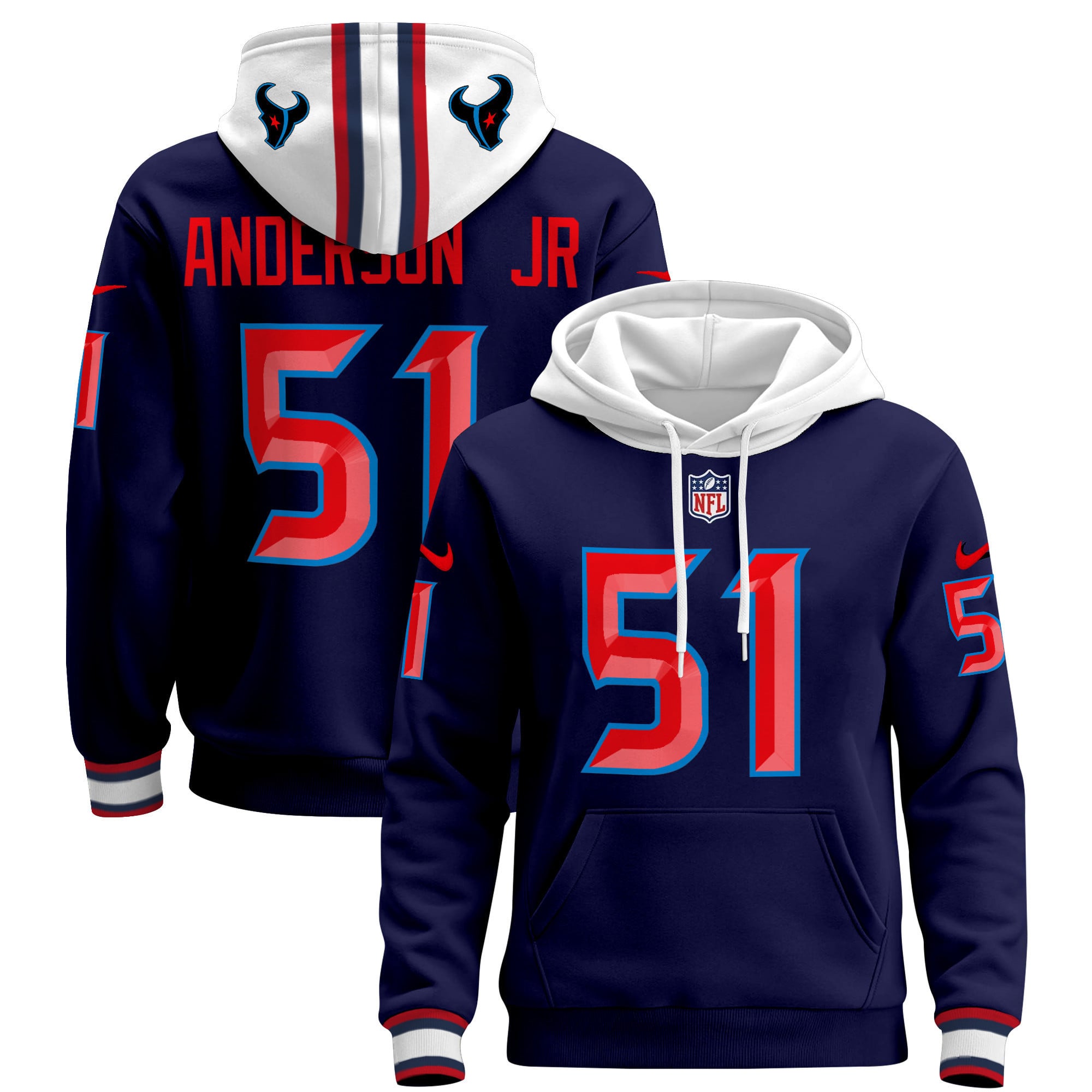 Unisex Houston Texans 2024 Pullover Hoodie