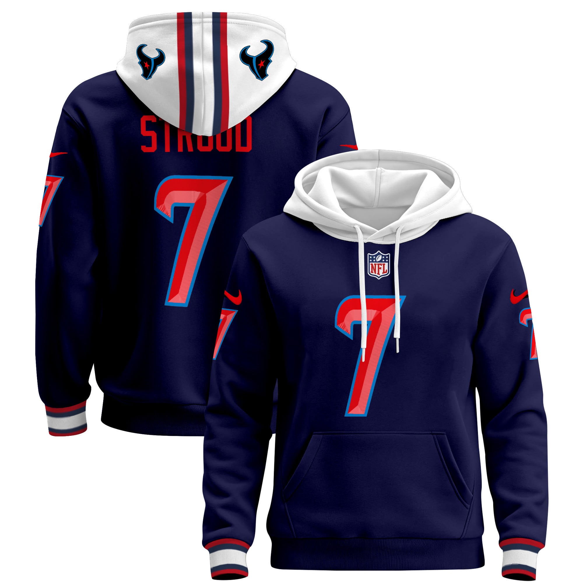 Unisex Houston Texans 2024 Pullover Hoodie