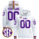 LSU Tigers 2024 Pullover Custom Hoodie