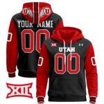 Utah Utes 2024 Custom Pullover Hoodie