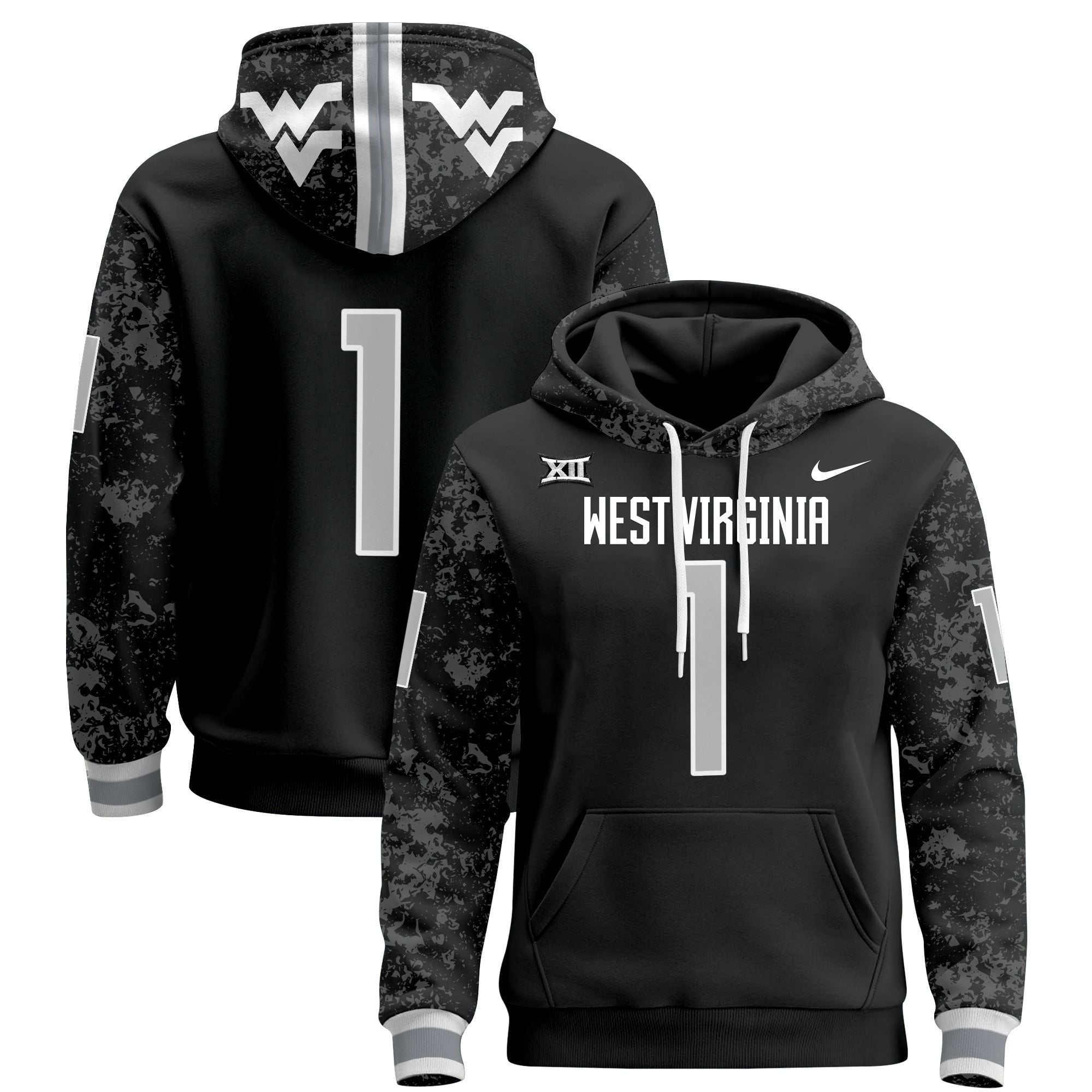 Unisex West Virginia Mountaineers 2024 Pullover Hoodie