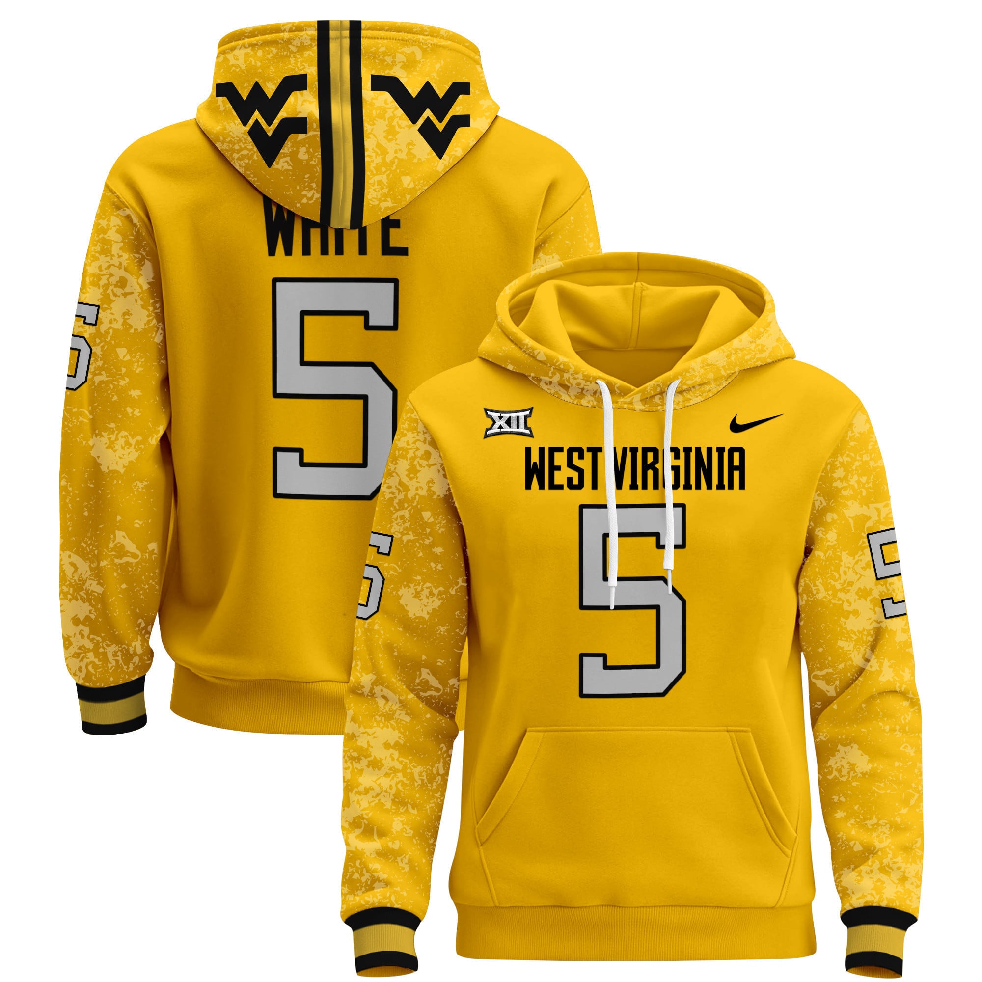 Unisex West Virginia Mountaineers 2024 Pullover Hoodie