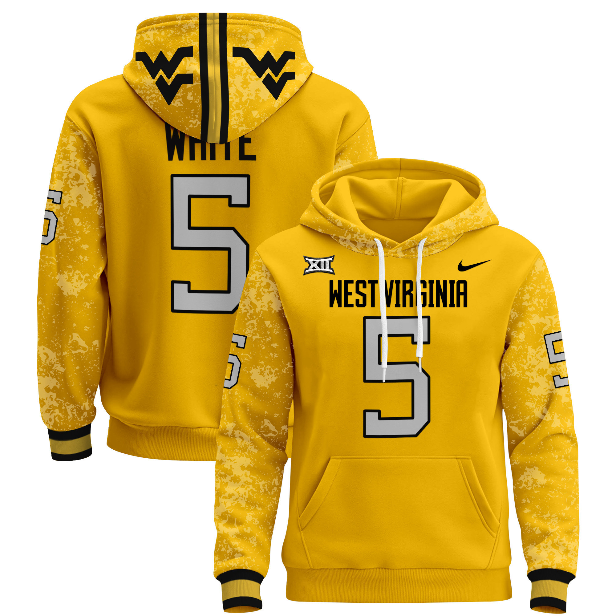 Unisex West Virginia Mountaineers 2024 Pullover Hoodie