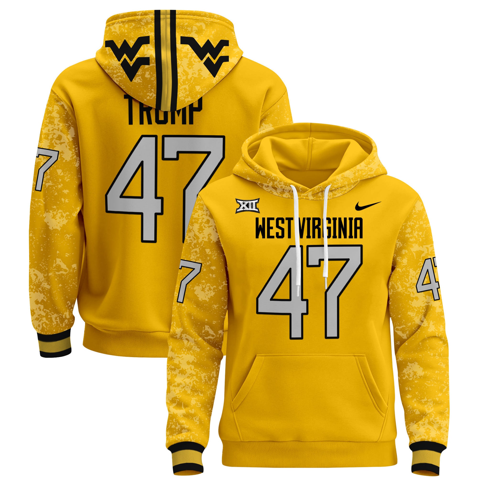 Unisex West Virginia Mountaineers 2024 Pullover Hoodie