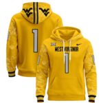 Unisex West Virginia Mountaineers 2024 Pullover Hoodie