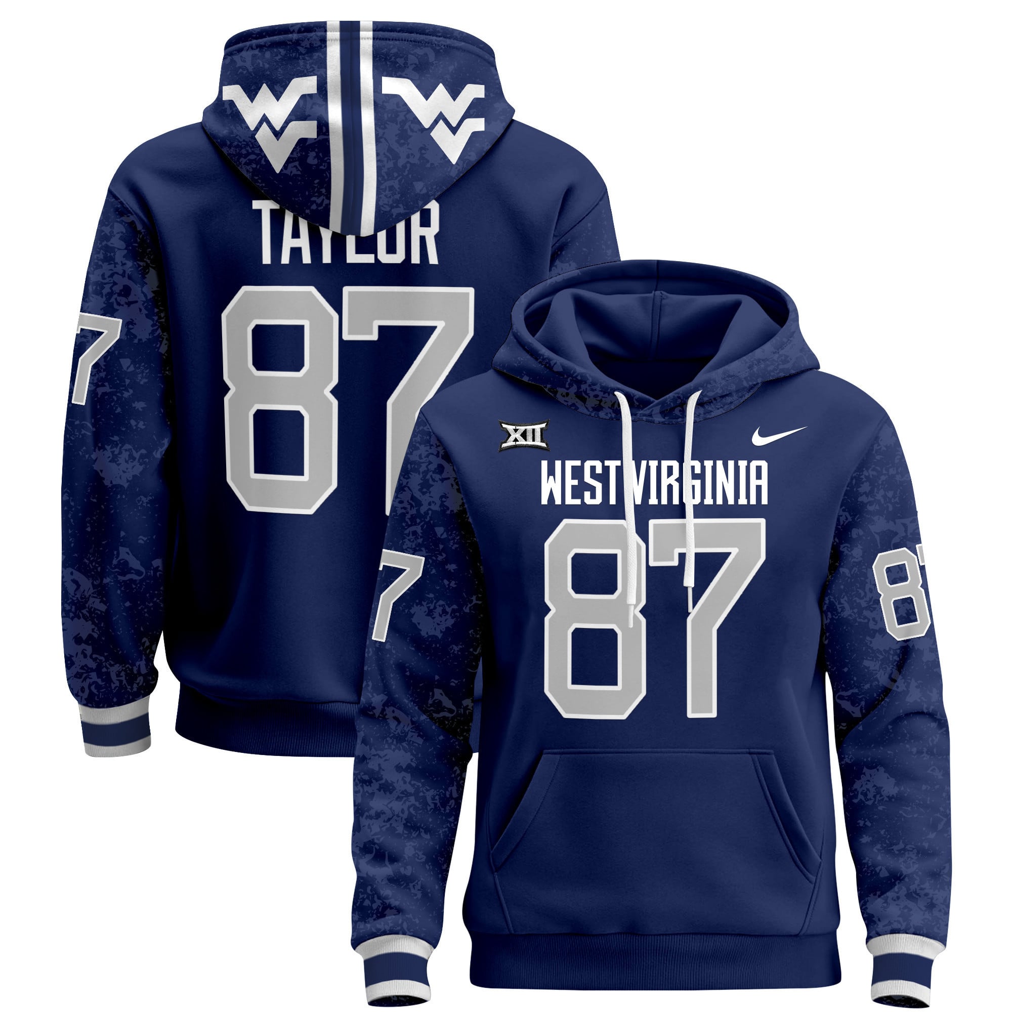 Unisex West Virginia Mountaineers 2024 Pullover Hoodie