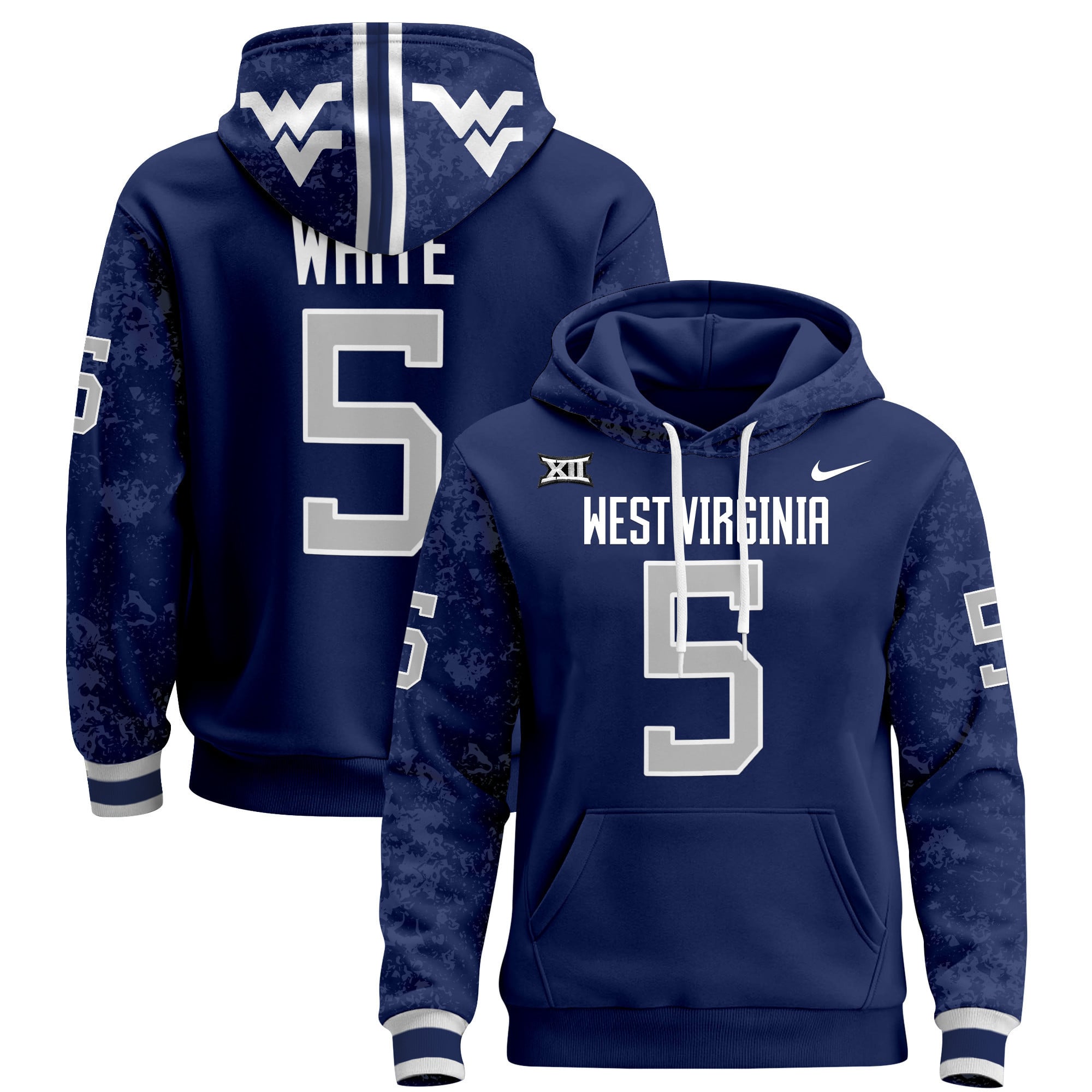 Unisex West Virginia Mountaineers 2024 Pullover Hoodie