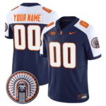Illinois Fighting Illini Vapor Limited Custom Jersey – All Stitched