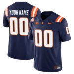Illinois Fighting Illini Vapor Limited Custom Jersey – All Stitched