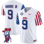 Men’s Ole Miss Rebels American Style Vapor Limited Jersey – All Stitched