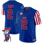 Men’s Ole Miss Rebels American Style Vapor Limited Jersey – All Stitched
