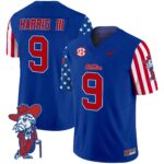 Men’s Ole Miss Rebels American Style Vapor Limited Jersey – All Stitched