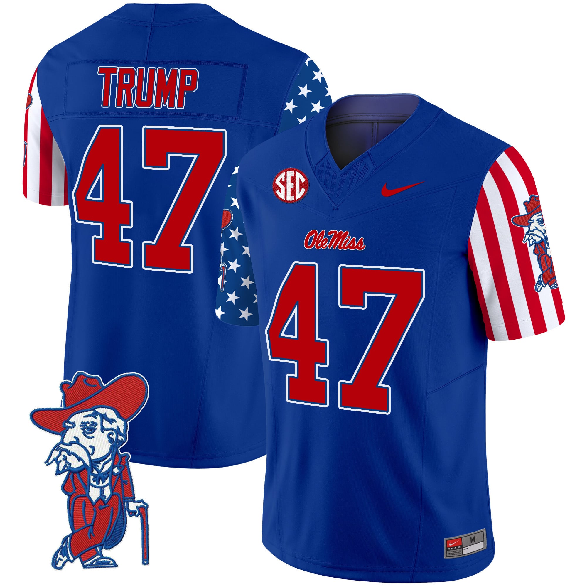 Men’s Ole Miss Rebels American Style Vapor Limited Jersey – All Stitched