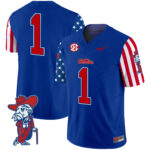 Men’s Ole Miss Rebels American Style Vapor Limited Jersey – All Stitched
