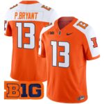 Men’s Illinois Fighting Illini 2024 Vapor Limited Jersey – All Stitched