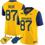 Men’s West Virginia Mountaineers 2024 Country Roads Jersey – All Stitched