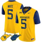 Men’s West Virginia Mountaineers 2024 Country Roads Jersey – All Stitched