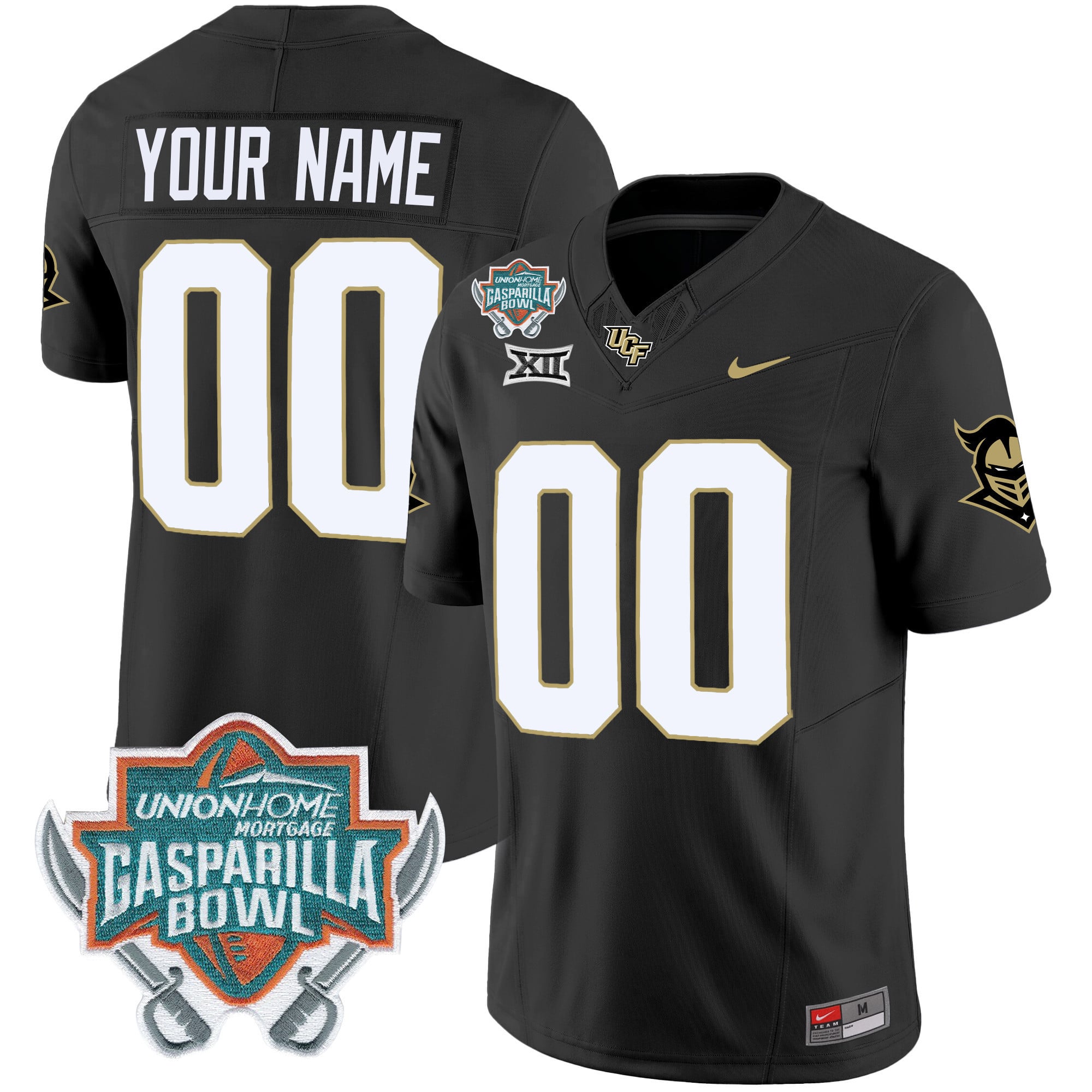 UCF Knights Vapor Limited Custom Jersey – All Stitched