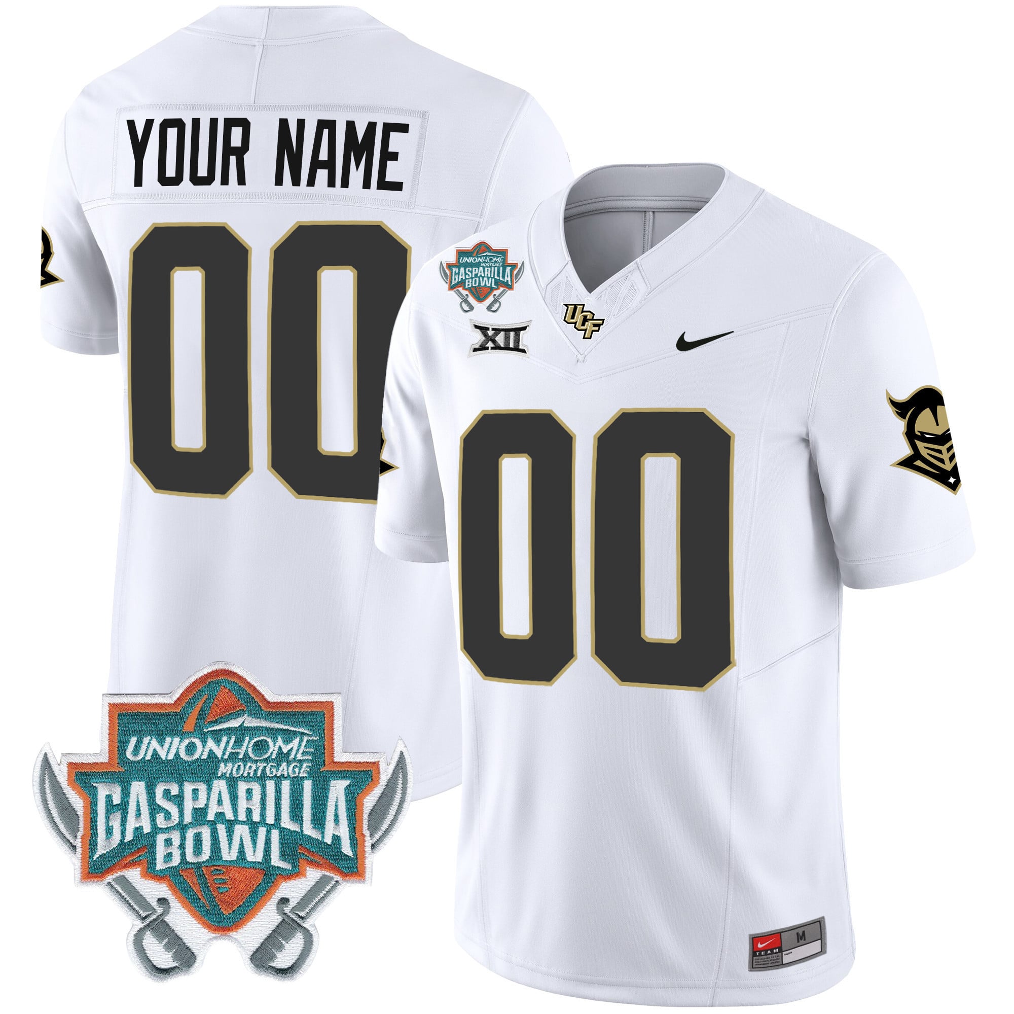 UCF Knights Vapor Limited Custom Jersey – All Stitched