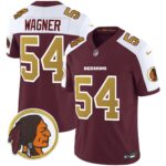 Men’s Washington Redskins Throwback Vapor Limited Jersey – All Stitched