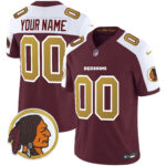 Washington Redskins Throwback Vapor Limited Custom Jersey – All Stitched