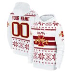Iowa State Cyclones 2024 Christmas Fleece Pullover Hoodie – All Printed
