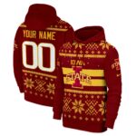 Iowa State Cyclones 2024 Christmas Fleece Pullover Hoodie – All Printed