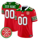 49ers 2024 Christmas Vapor Limited Custom Jersey – All Stitched