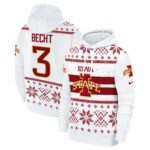 Iowa State Cyclones 2024 Christmas Fleece Pullover Hoodie – All Printed