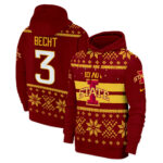 Iowa State Cyclones 2024 Christmas Fleece Pullover Hoodie – All Printed
