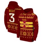 Iowa State Cyclones 2024 Christmas Fleece Pullover Hoodie – All Printed