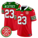 Men’s 49ers 2024 Christmas Vapor Limited Jersey – All Stitched