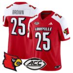 Men’s Louisville Cardinals 2024 Vapor Limited Jersey – All Stitched