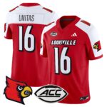Men’s Louisville Cardinals 2024 Vapor Limited Jersey – All Stitched