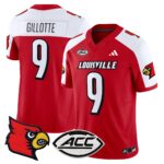 Men’s Louisville Cardinals 2024 Vapor Limited Jersey – All Stitched